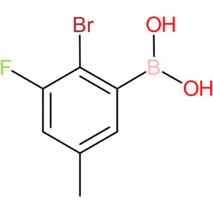 2-bromo-3-fluoro-5-methylphenylboronic acid