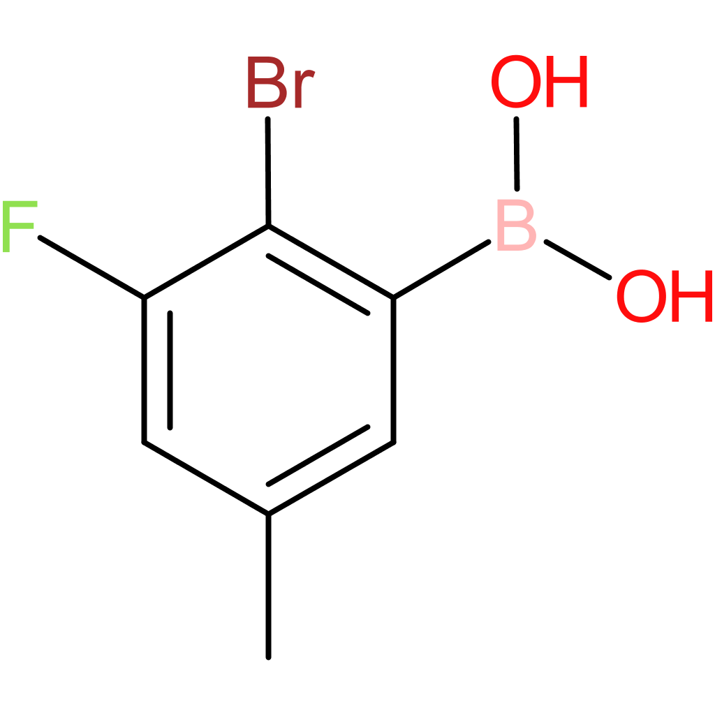 2-bromo-3-fluoro-5-methylphenylboronic acid