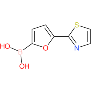 5-(thiazol-2-yl)furan-2-boronic acid