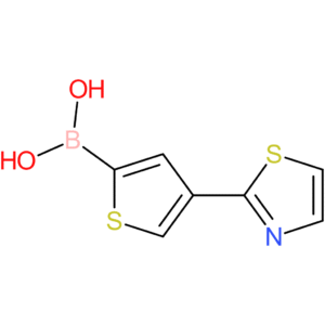4-(2-thiazolyl)thiophene-2-boronic acid