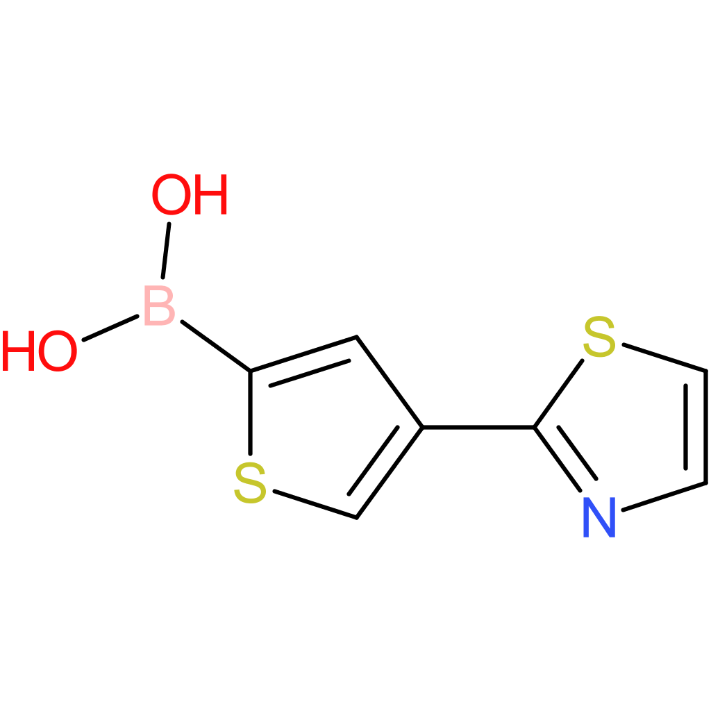 4-(2-thiazolyl)thiophene-2-boronic acid