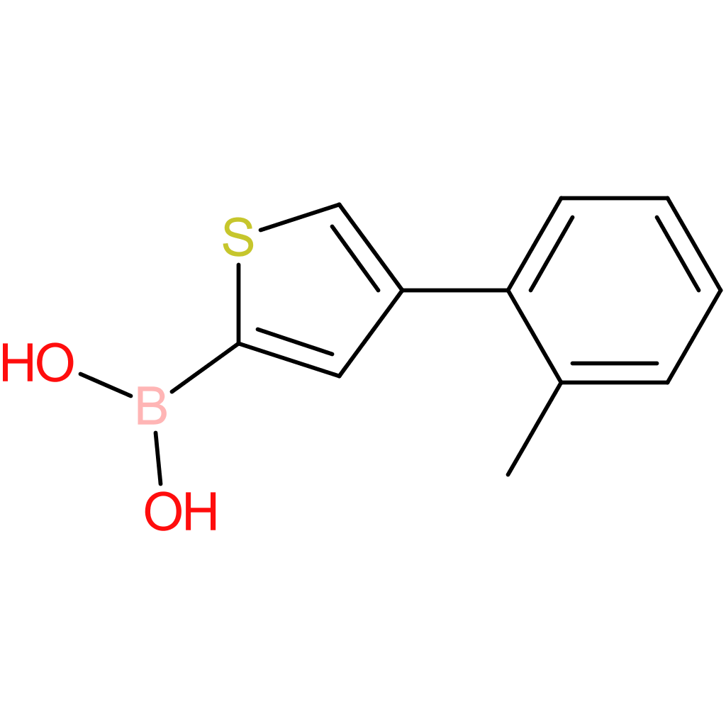 4-(2-tolyl)thiophene-2-boronic acid