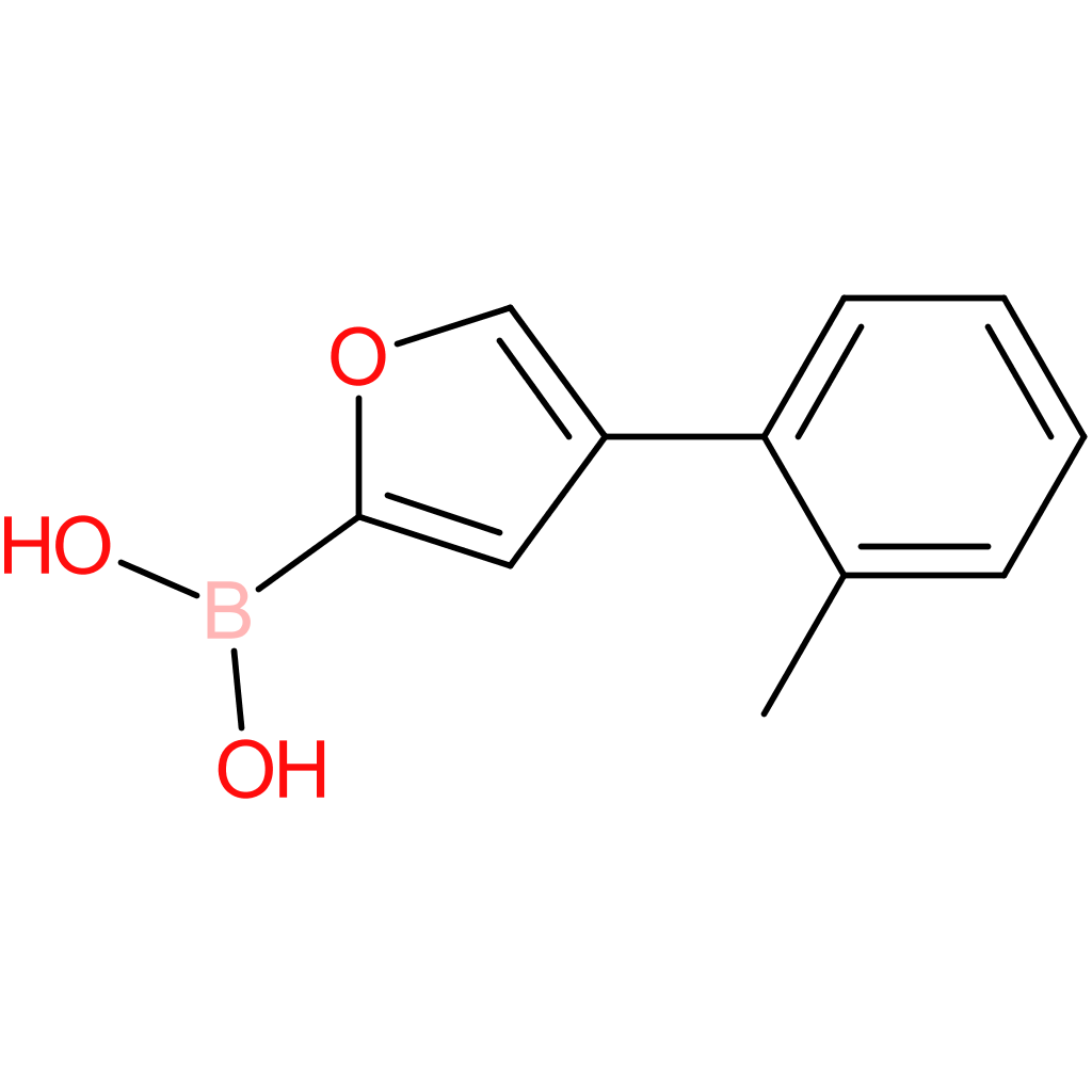 4-(2-tolyl)furan-2-boronic acid