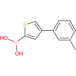 4-(3-tolyl)thiophene-2-boronic acid