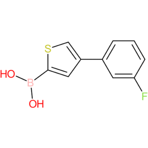 4-(3-fluorophenyl)thiophene-2-boronic acid