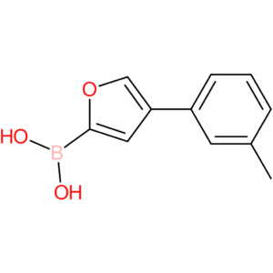4-(3-tolyl)furan-2-boronic acid