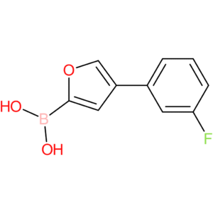 4-(3-fluorophenyl)furan-2-boronic acid