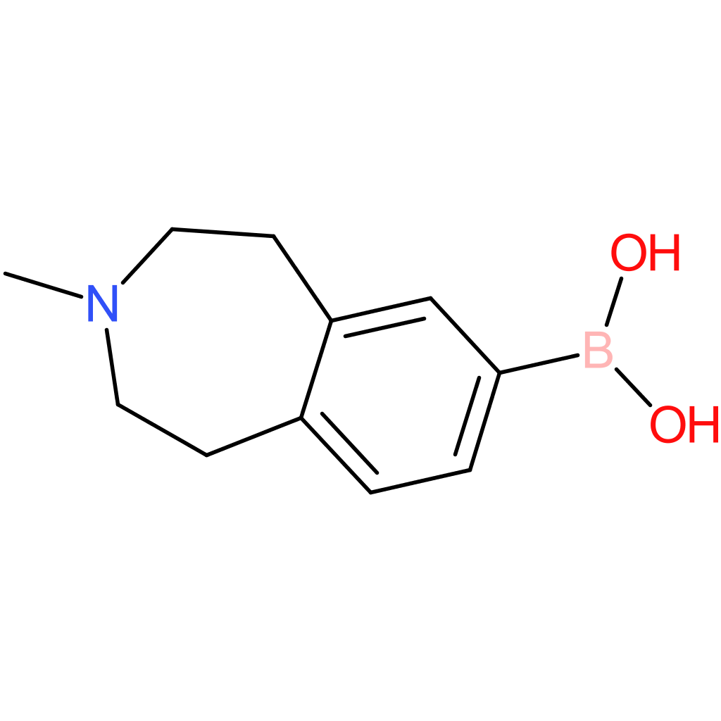 boronic acid, (2,3,4,5-tetrahydro-3-methyl-1h-3-benzazepin-7-yl)-