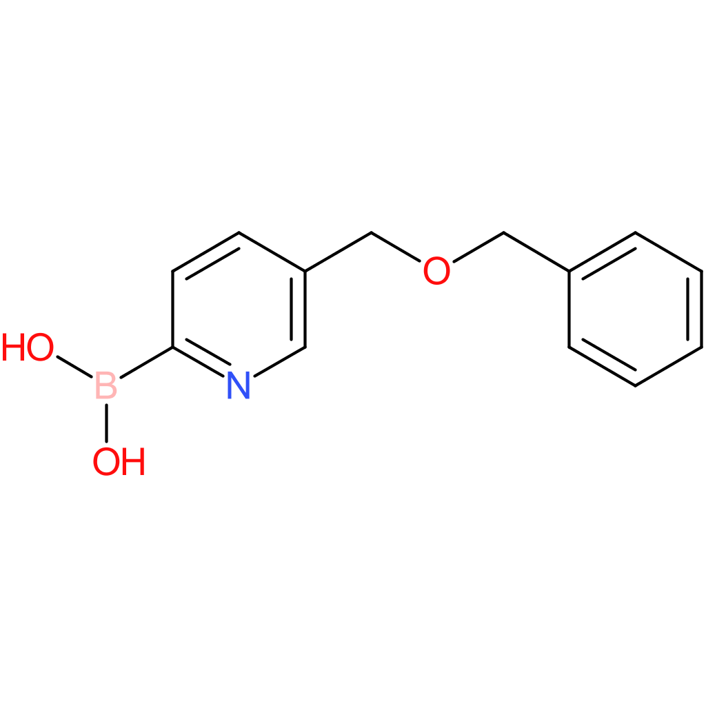 5-[(benzyloxy)methyl]pyridine-2-boronic acid