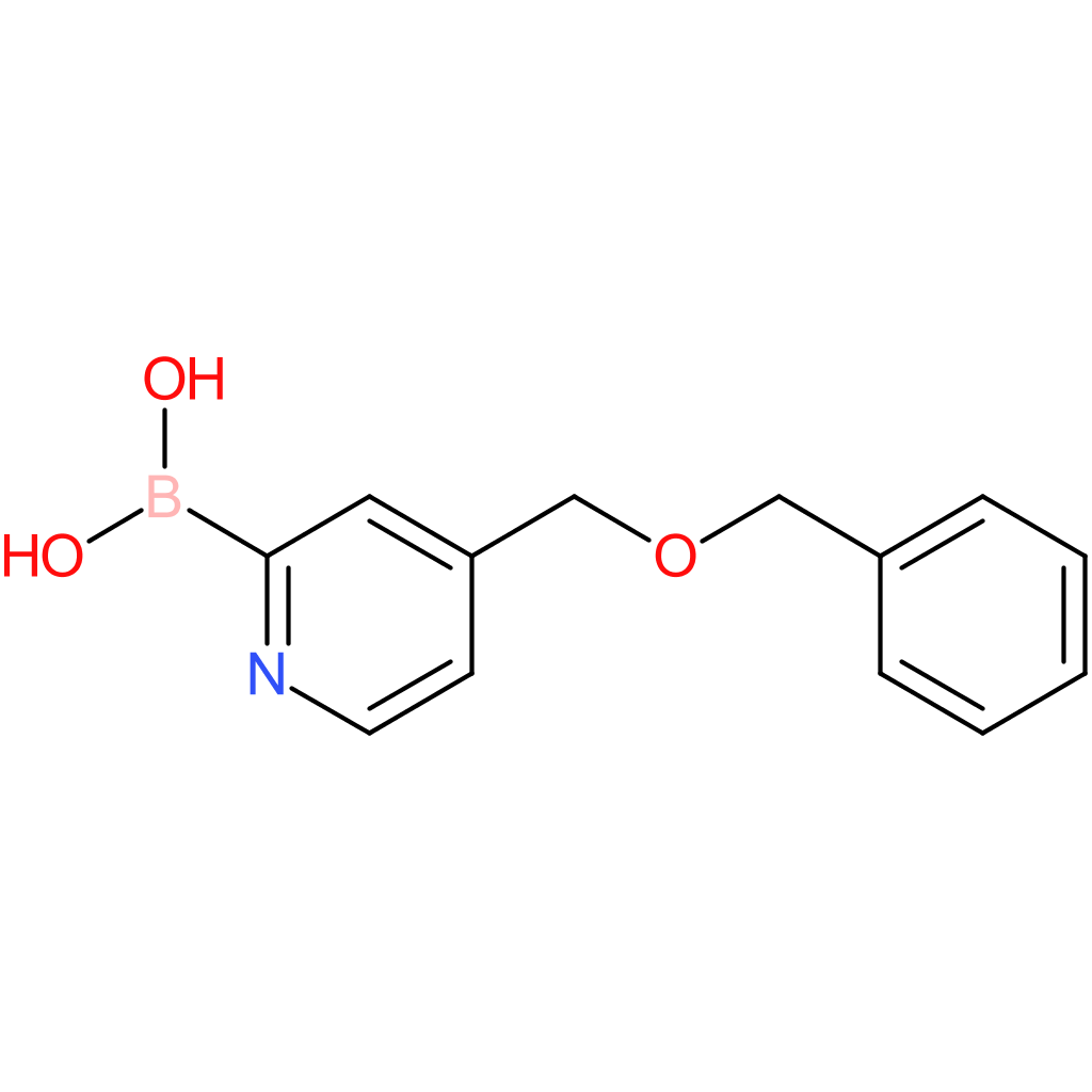 4-[(benzyloxy)methyl]pyridine-2-boronic acid