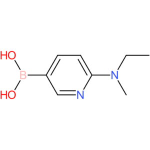6-(ethyl(methyl)amino)pyridine-3-boronic acid