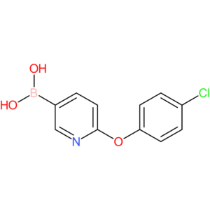 6-(4-chlorophenoxy)pyridin-3-ylboronic acid