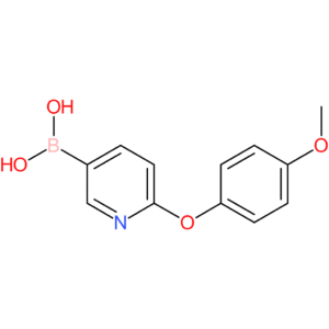 6-(4-methoxyphenoxy)pyridin-3-ylboronic acid
