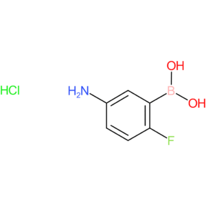 (5-amino-2-fluorophenyl)boronic acid hydrochloride