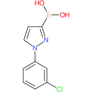 1-(3-chlorophenyl)-1h-pyrazolE-3-boronic acid