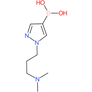 (1-(3-(dimethylamino)propyl)-1h-pyrazol-4-yl)boronic acid