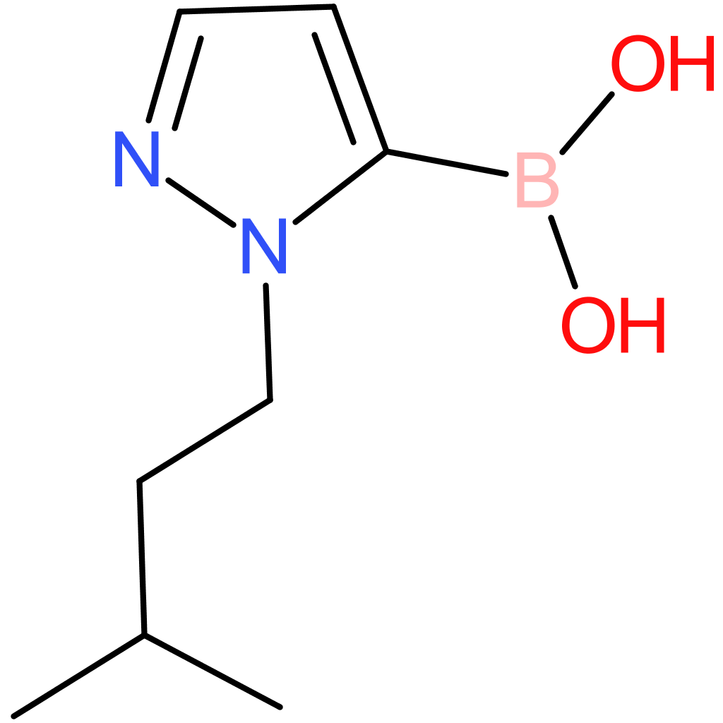 (1-isopentyl-1h-pyrazol-5-yl)boronic acid