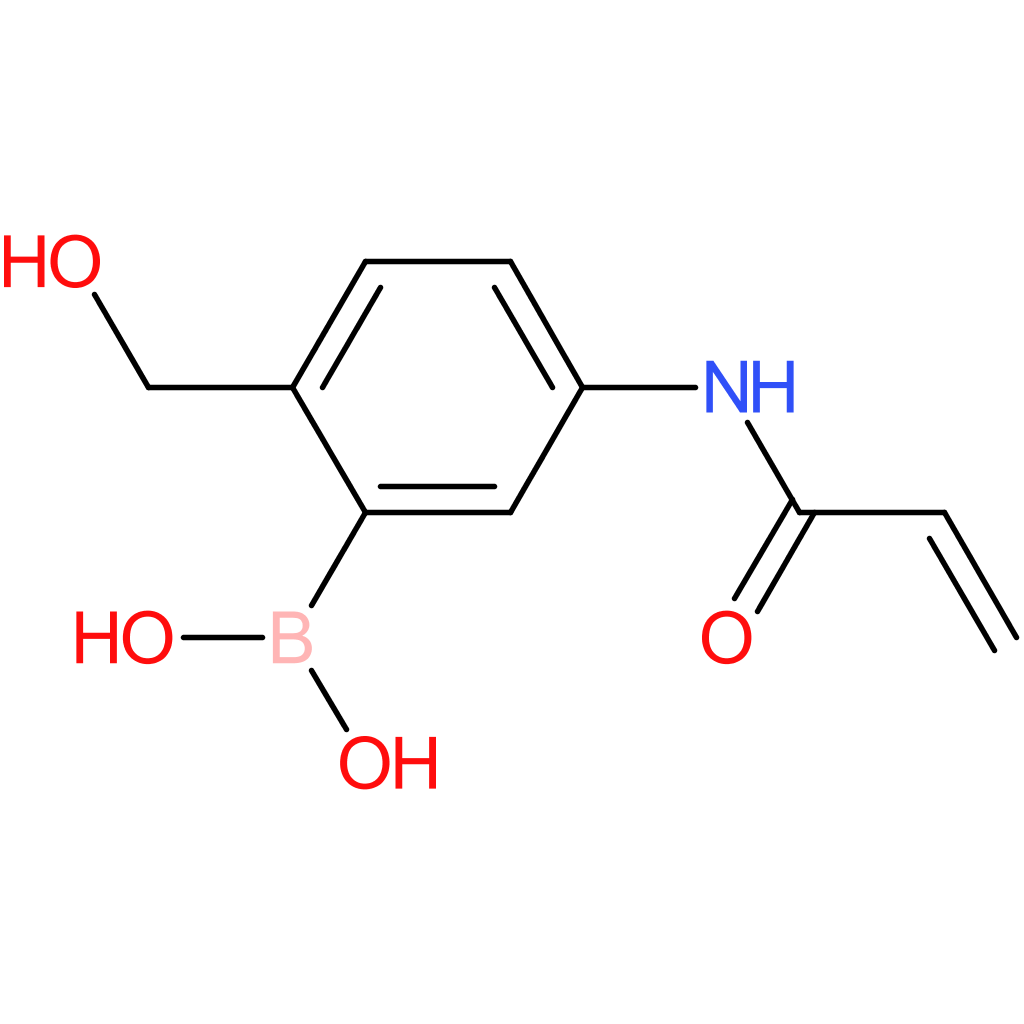 5-acrylamido-2-(hydroxymethyl)phenylboronic acid