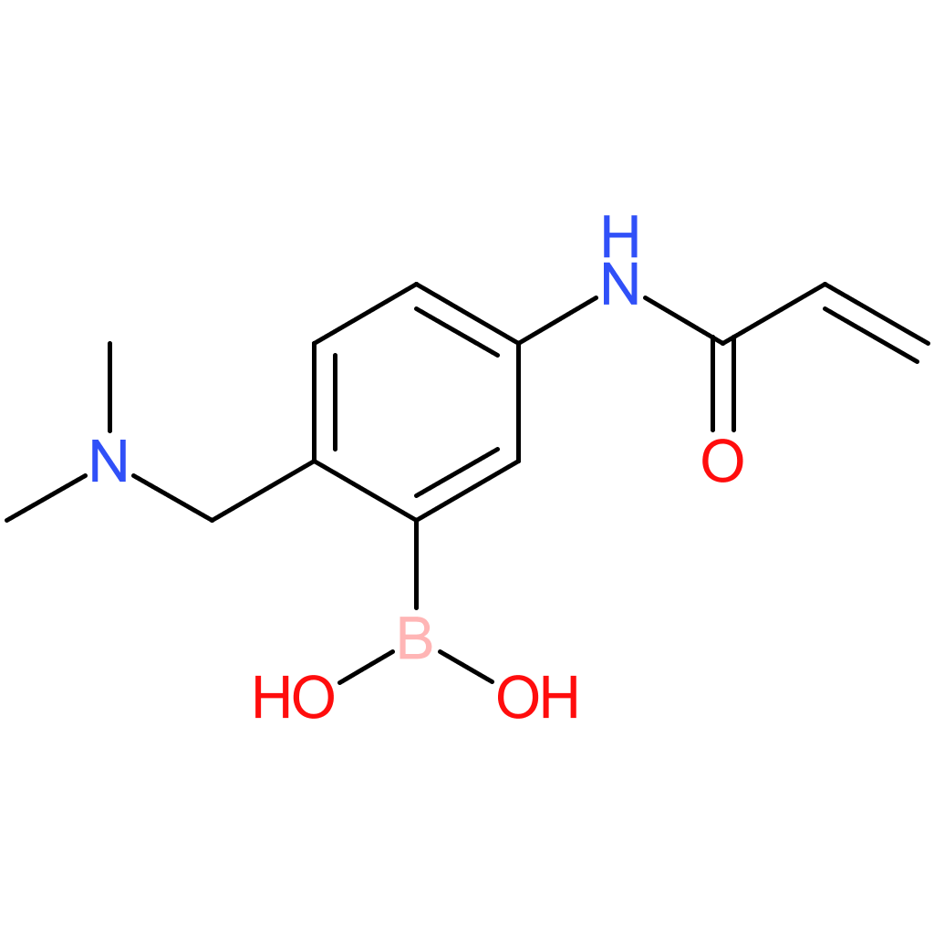5-acrylamido-2-((dimethylamino)methyl)phenylboronic acid