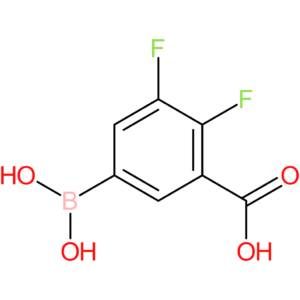 3-carboxy-4,5-difluorophenylboronic acid