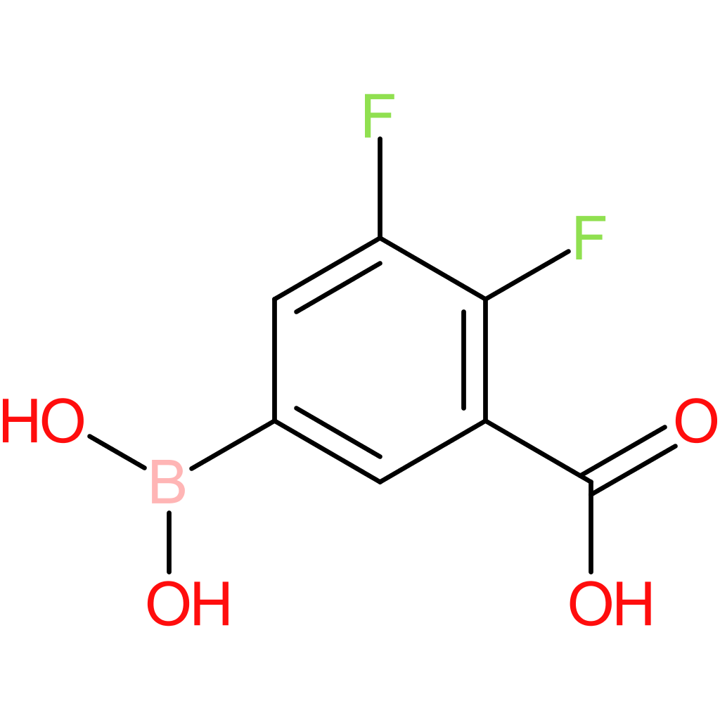 3-carboxy-4,5-difluorophenylboronic acid
