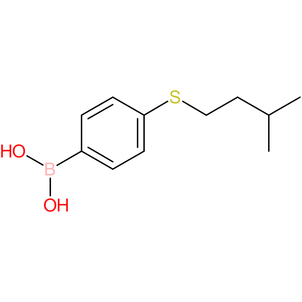 4-(isopentylthio)phenylboronic acid
