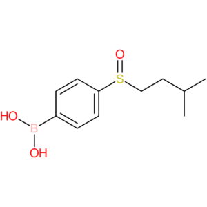 (4-(isopentylsulfinyl)phenyl)boronic acid