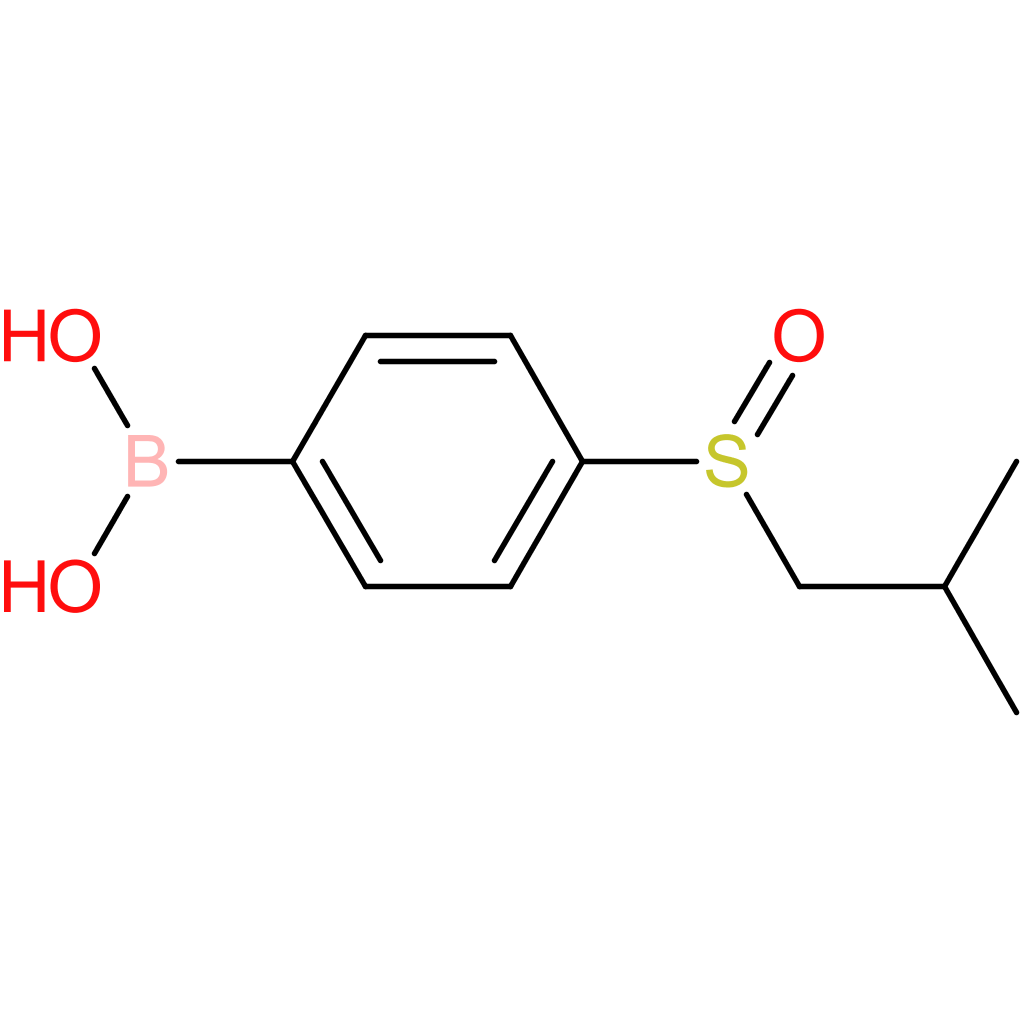 (4-(isobutylsulfinyl)phenyl)boronic acid