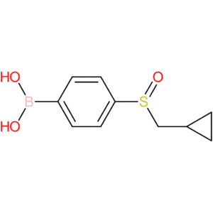 4-(cyclopropylmethylsulfinyl)phenylboronic acid