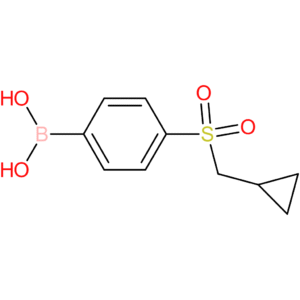 4-(cyclopropylmethylsulfonyl)phenylboronic acid