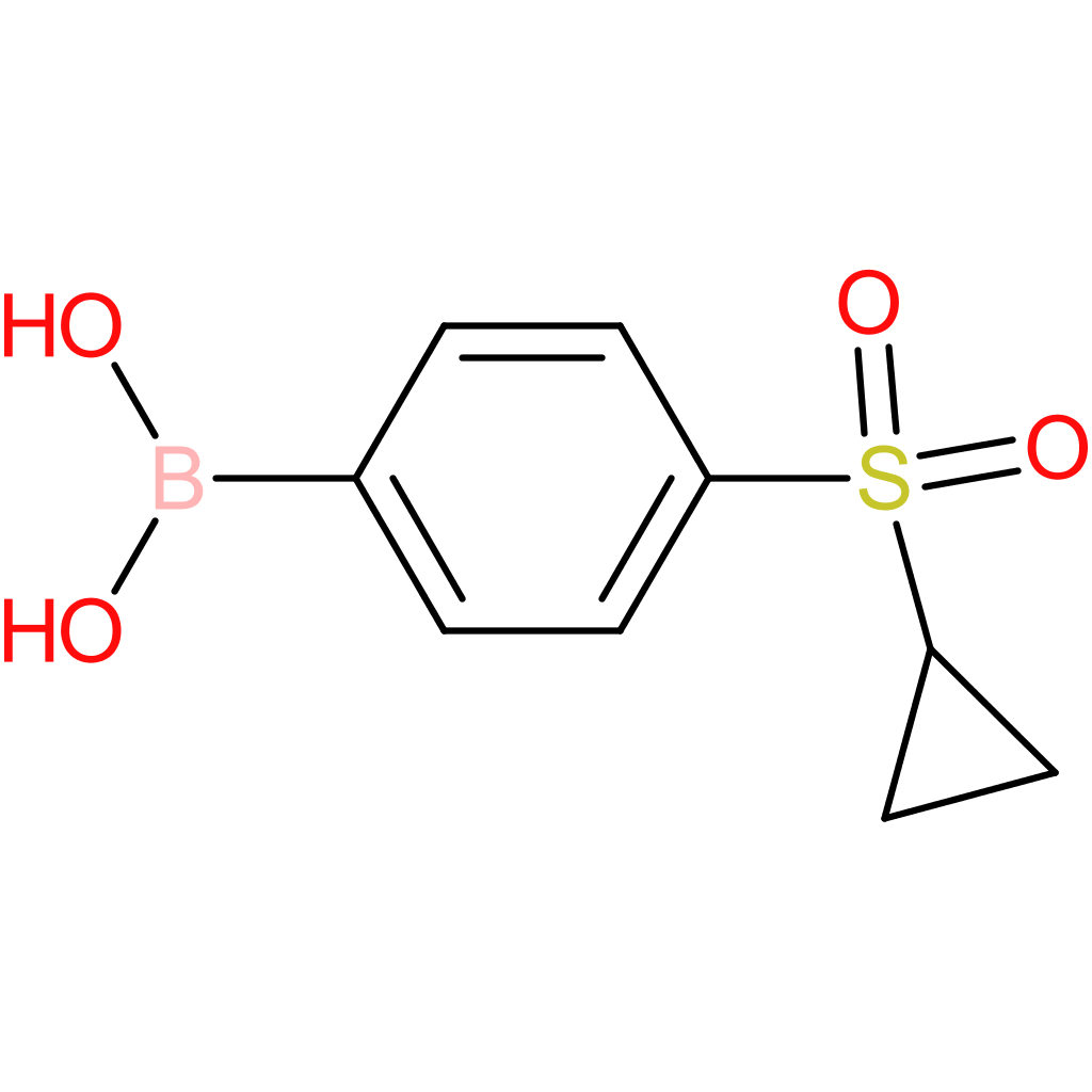 4-(cyclopropylsulfonyl)phenylboronic acid