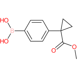 4-(1-(methoxycarbonyl)cyclopropyl)phenylboronic acid