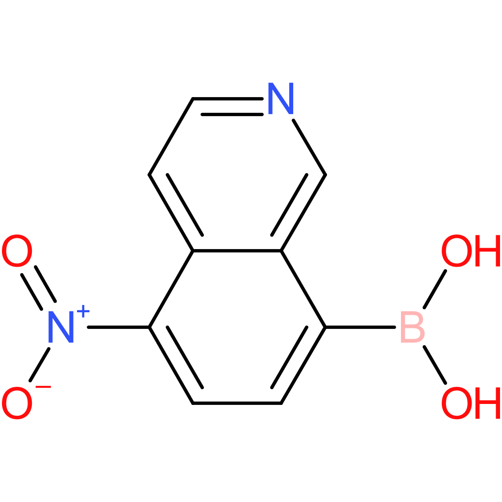 5-nitroisoquinoline-8-boronic acid