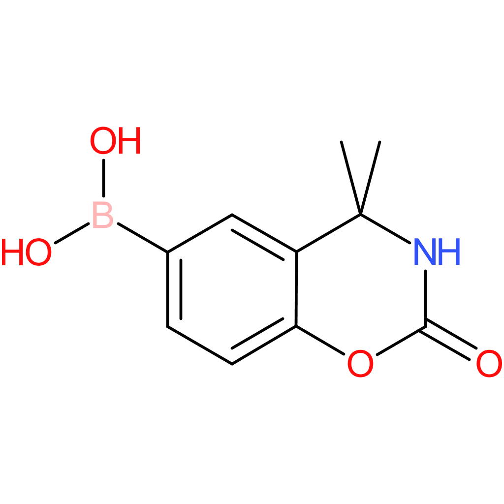 4,4-dimethyl-2-oxo-2,4-dihydro-1h-benzo[d][1,3]oxazin-6-ylboronic acid