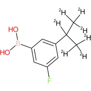 3-fluoro-5-(iso-propyl-d7)-phenylboronic acid