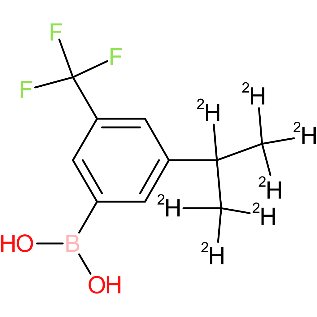 3-(trifluoromethyl)-5-(iso-propyl-d7)-phenylboronic acid