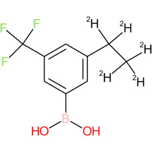 3-(trifluoromethyl)-5-(ethyl-d5)-phenylboronic acid