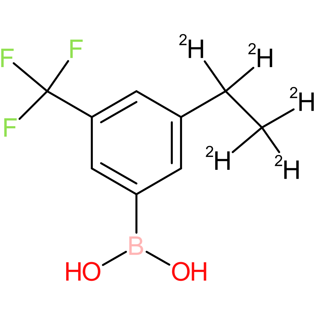 3-(trifluoromethyl)-5-(ethyl-d5)-phenylboronic acid