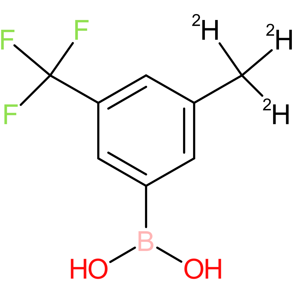 3-(trifluoromethyl)-5-(methyl-d3)-phenylboronic acid