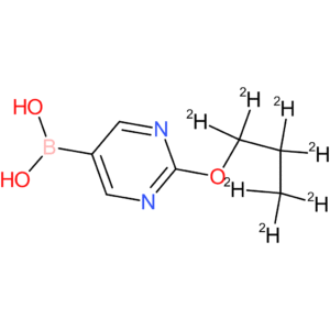 2-(n-propoxy-d7)-pyrimidine-5-boronic acid