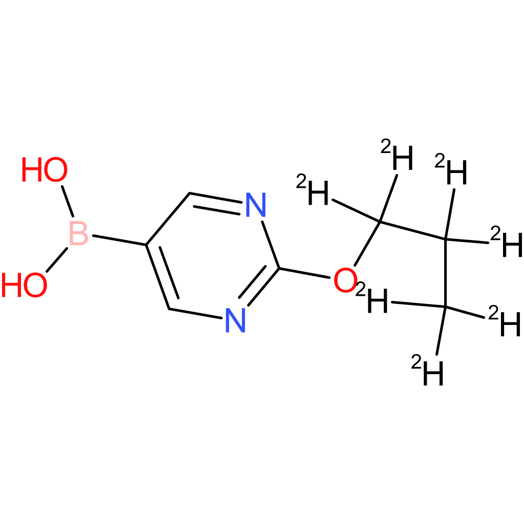 2-(n-propoxy-d7)-pyrimidine-5-boronic acid