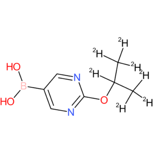2-(iso-propoxy-d7)-pyrimidine-5-boronic acid