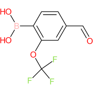 4-formyl-2-(trifluoromethoxy)phenylboronic acid