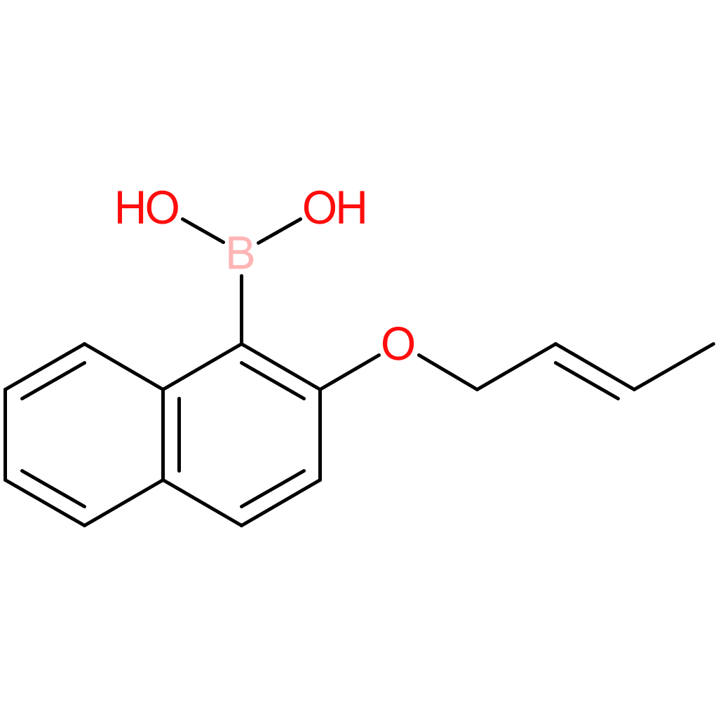 (E)-(2-(but-2-en-1-yloxy)naphthalen-1-yl)boronic acid