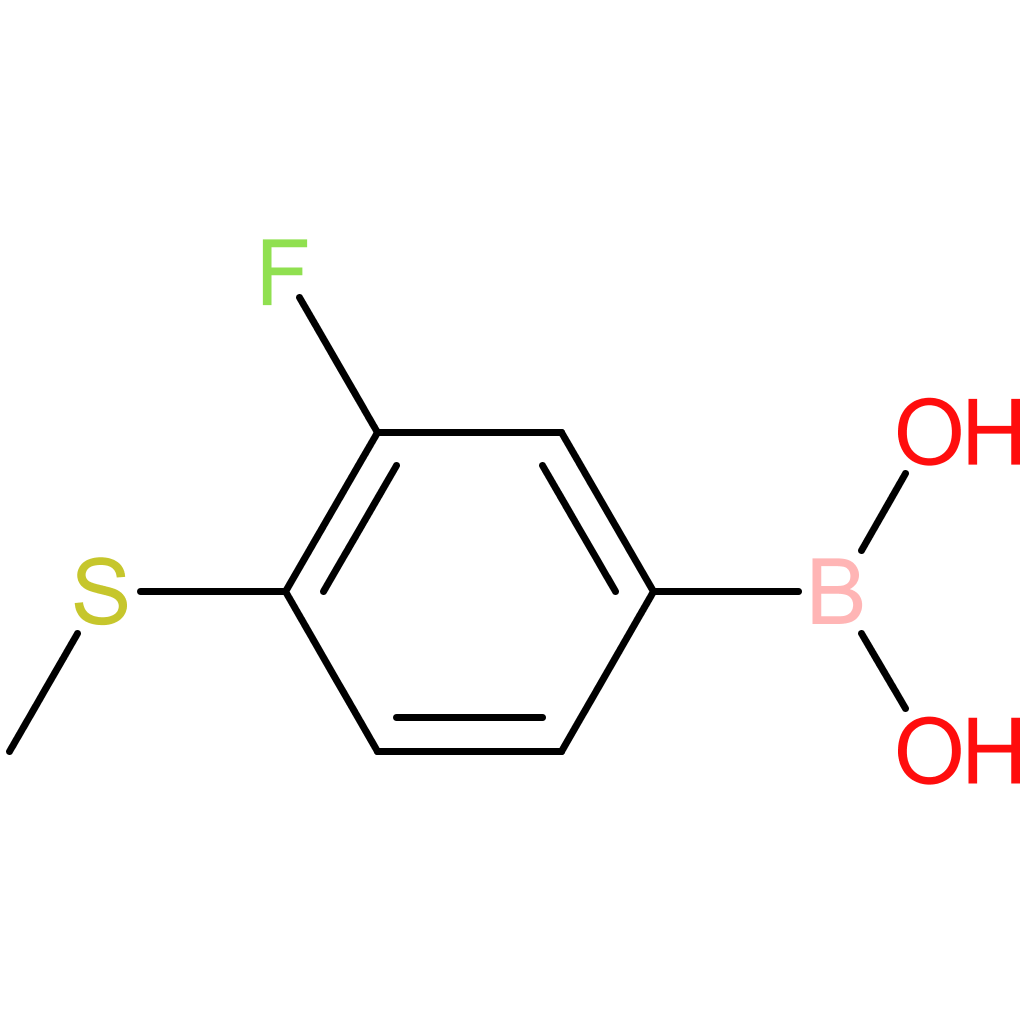3-fluoro-4-(methylthio)phenylboronic acid