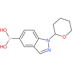 1-(tetrahydro-2h-pyran-2-yl)-1h-indazolE-5-boronic acid