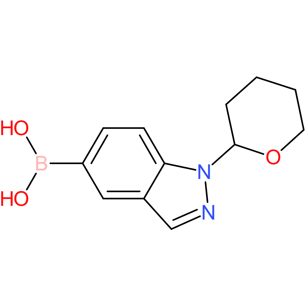 1-(tetrahydro-2h-pyran-2-yl)-1h-indazolE-5-boronic acid