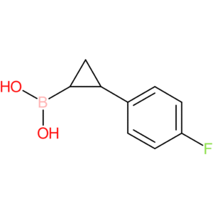 2-(p-fluorophenyl)-cyclopropyl-1-boronic acid