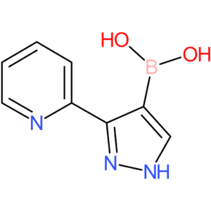 [3-(pyridin-2-yl)-1h-pyrazol-4-yl]boronic acid