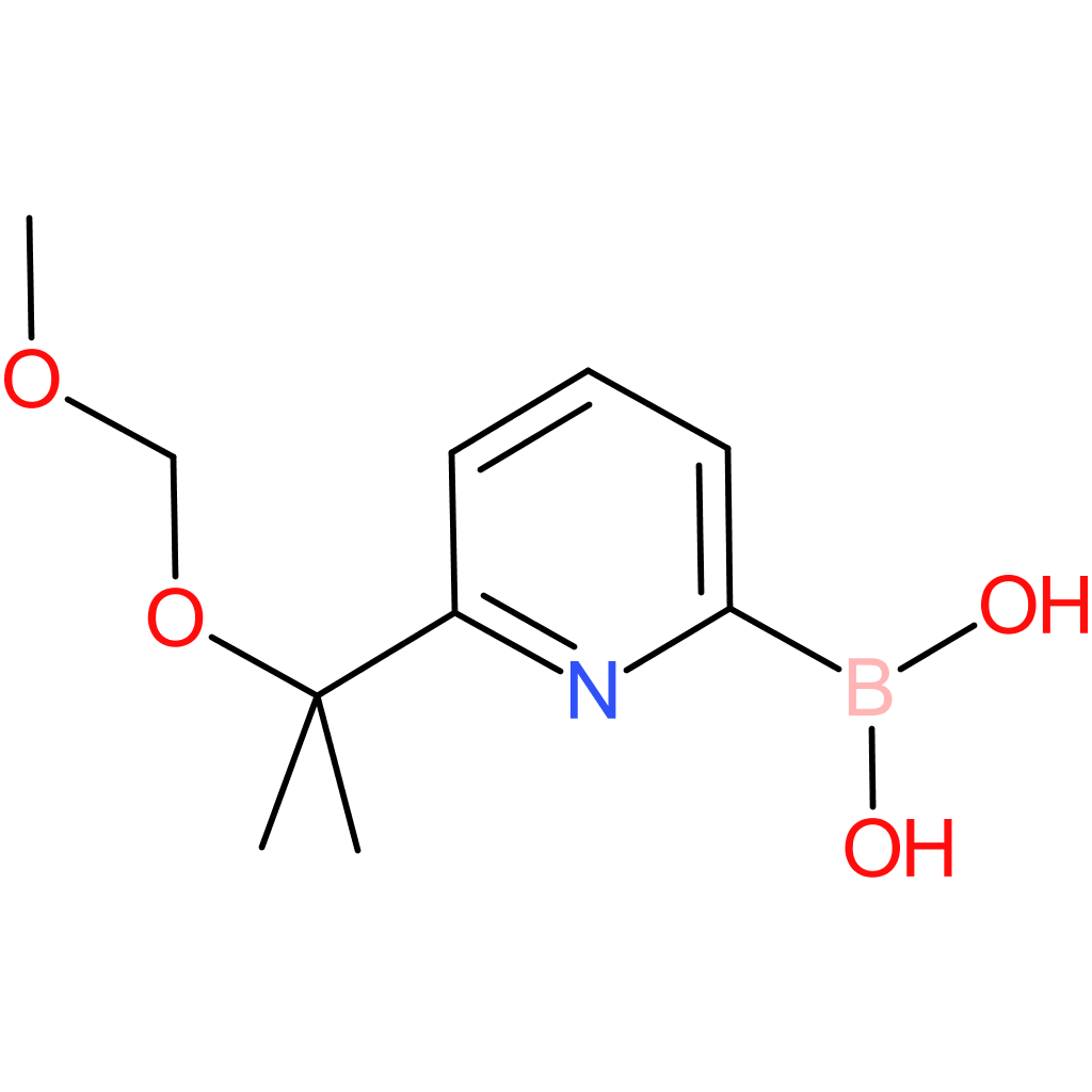 b-[6-[1-(methoxymethoxy)-1-methylethyl]-2-pyridinyl]-boronic acid
